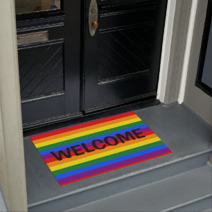 Rainbow Pride Doormat Fußmatte