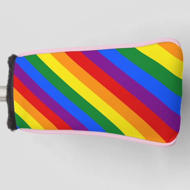 Rainbow Pride Equal Rights Diversity Inklusion Golf Headcover (Vorderseite)