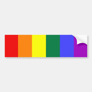 Rainbow Pride Flag Autoaufkleber