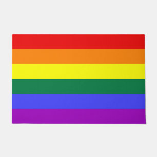 Rainbow-Pride-Flag Fußmatte