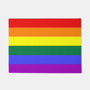 Rainbow-Pride-Flag Fußmatte