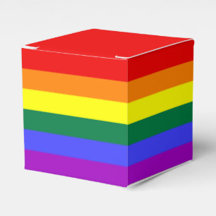 Rainbow-Pride-Flag Geschenkschachtel