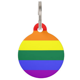 Rainbow-Pride-Flag Haustiermarke