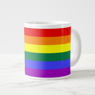 Rainbow Pride Flag Jumbo-Tasse