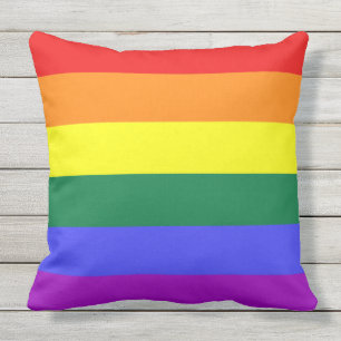 Rainbow-Pride-Flag Kissen