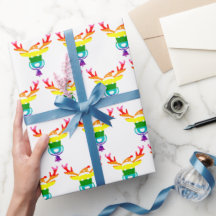 Rainbow Pride Flag LGBTQ Weihnachten