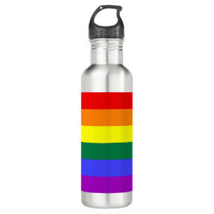 Rainbow Pride Flag Liberty Flasche Trinkflasche
