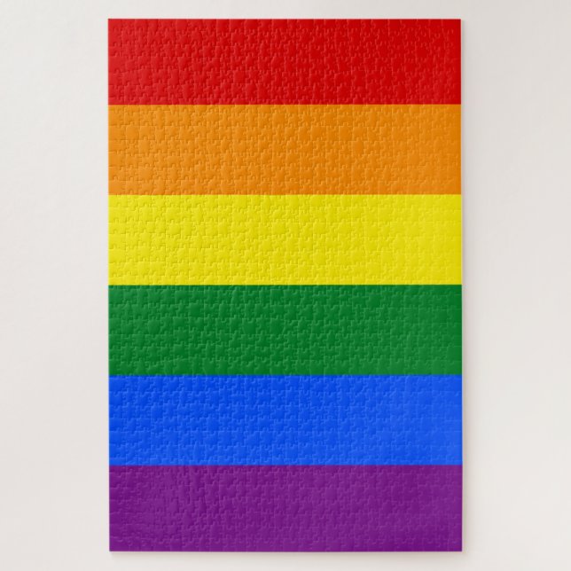 Rainbow Pride Flag Puzzle (Vertikal)