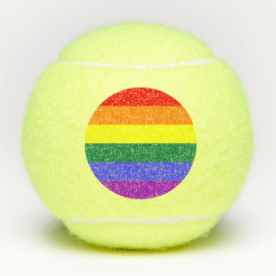 Rainbow-Pride-Flag Tennisbälle