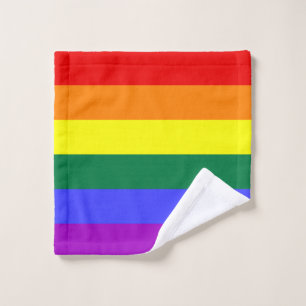 Rainbow-Pride-Flag Waschlappen