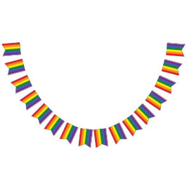 Rainbow-Pride-Flag Wimpelkette