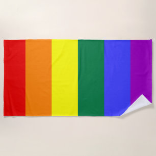 Rainbow-Pride-Flagge Strandtuch