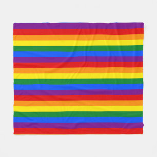 Rainbow Pride Fleecedecke