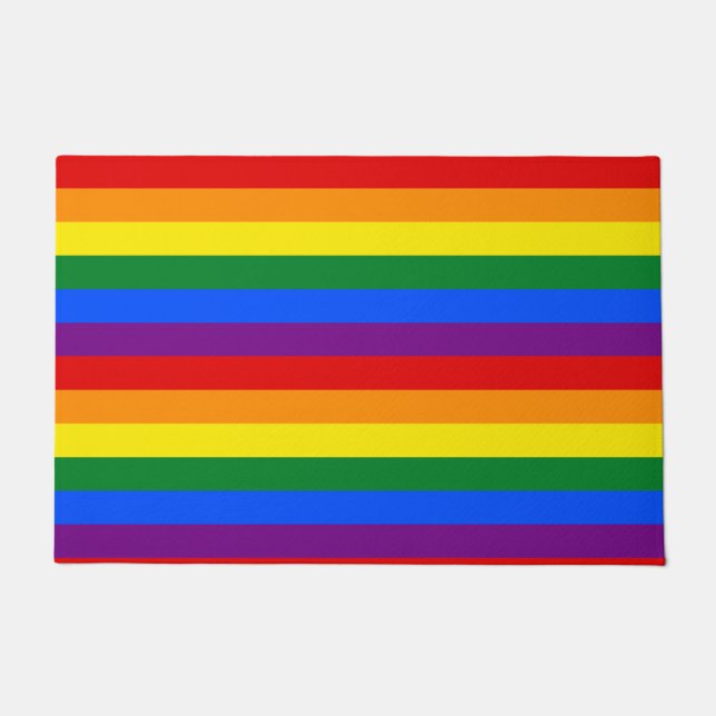 Rainbow Pride Fußmatte (Vorderseite)
