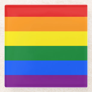 Rainbow Pride Glasuntersetzer
