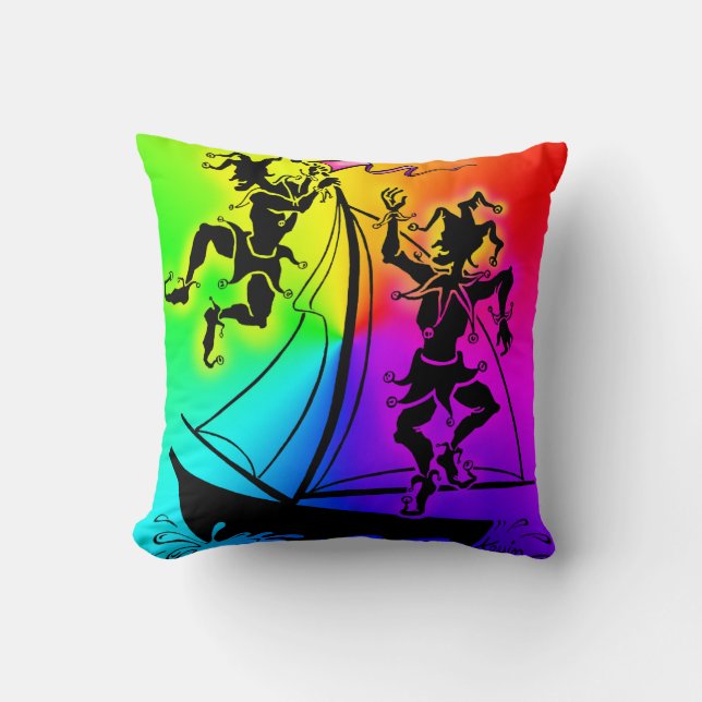 Rainbow Pride Kissen (Vorderseite)