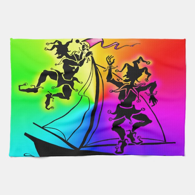 Rainbow Pride Küchentuch (Horizontal)