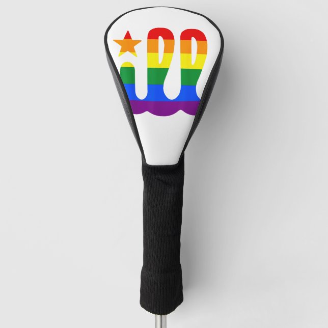 Rainbow Pride Liebe Philadelphia Philly Gay Pri Golf Headcover (Vorderseite)