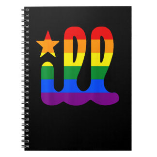 Rainbow Pride Liebe Philadelphia Philly Gay Pri Notizblock