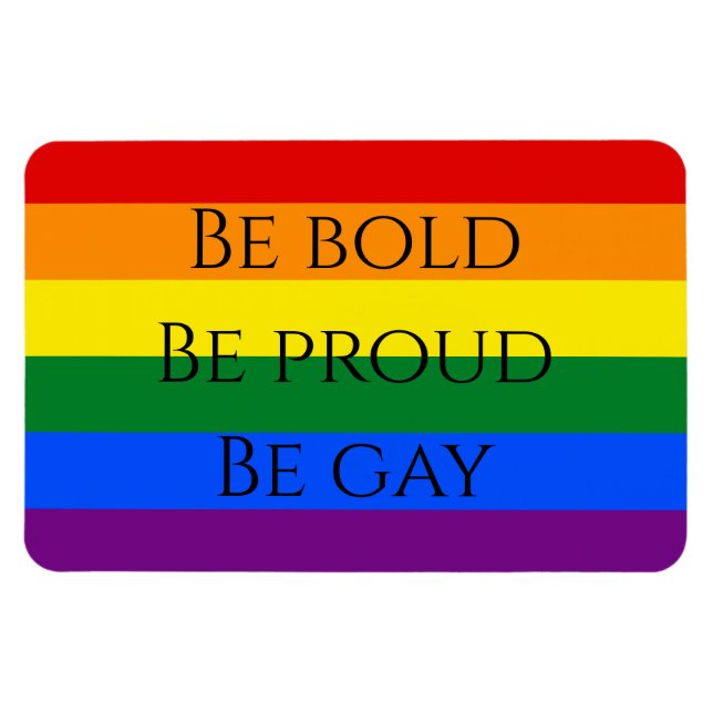 Rainbow Pride Magnet (Horizontal)