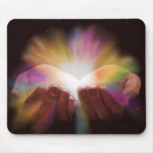 Rainbow Pride mousepad (Vorne)