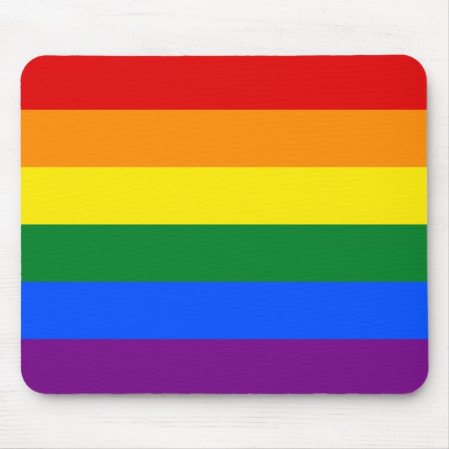 Rainbow Pride Mousepad (Vorne)