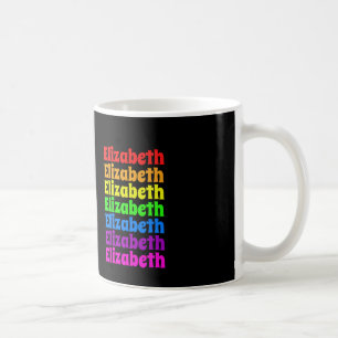 Rainbow Pride Name Kaffeetasse