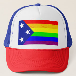 Rainbow Pride Patriot Truckerkappe