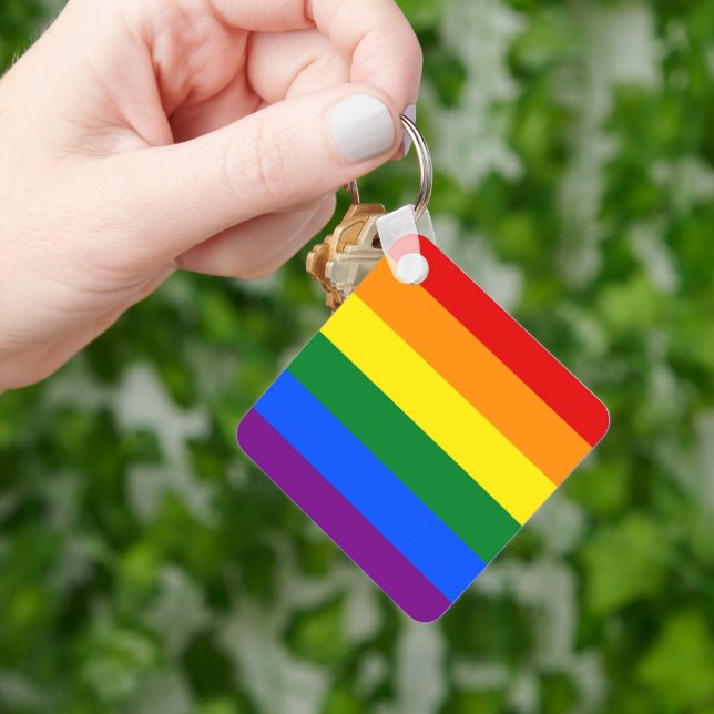 Rainbow Pride Schlüsselanhänger (Hand)