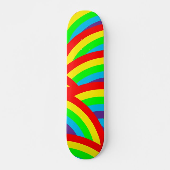 Rainbow Pride Skateboard (Vorne)