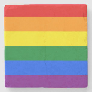 Rainbow Pride Steinuntersetzer