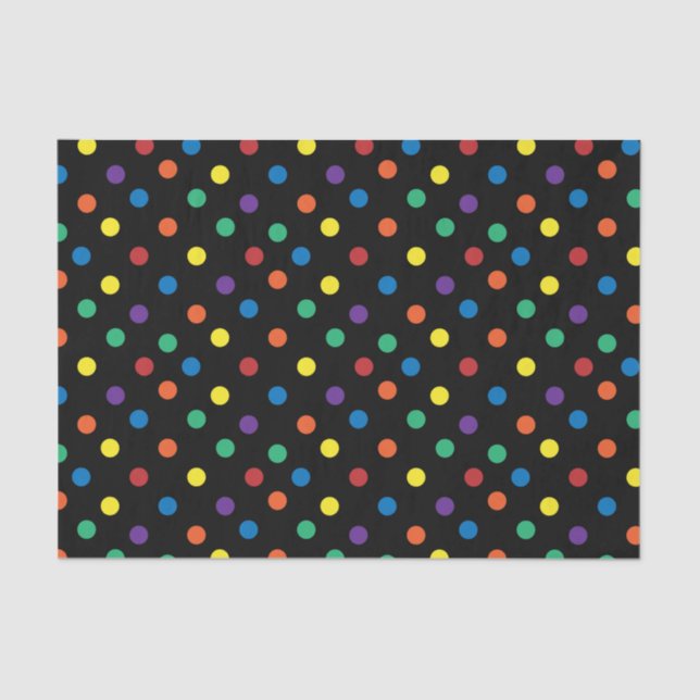 Rainbow Pride Valentine Gewebepapier Seidenpapier (Vorderseite)