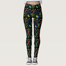 Rainbow Pride Valentine Leggings