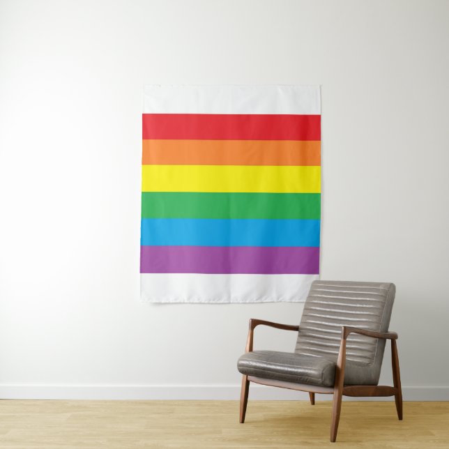 "Rainbow Pride" Wandteppiche (Beispiel)