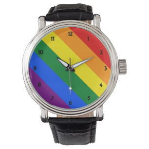 Rainbow Pride Watch Armbanduhr