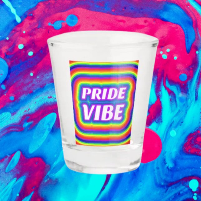 Rainbow PrideVibe Schnapsglas (Von Creator hochgeladen)