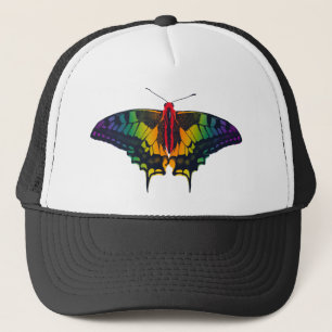 Rainbow Prilag Frack Butterfly Truckerkappe