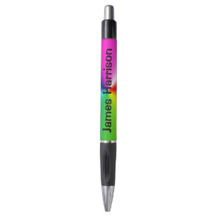 Rainbow Prism Abstrakt mit Name Kugelschreiber