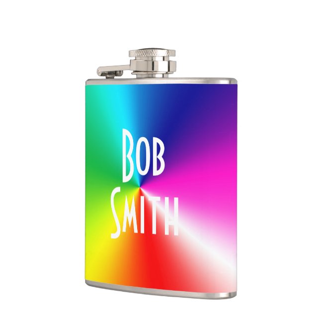 Rainbow Prism Hip Flask Flachmann (Links)