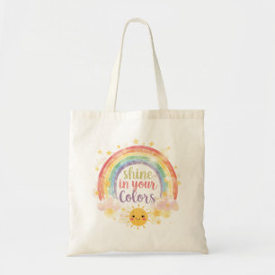 Rainbow Prix Art in Ihren Farben Tragetasche