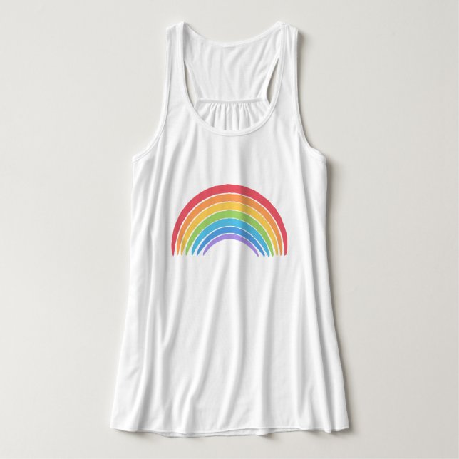 Rainbow-Prix-Tank Tank Top (Design Vorderseite)