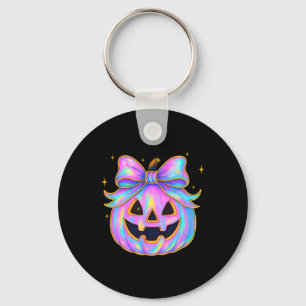 Rainbow Pumpkin Shirt Niedlich Halloween Jack-O-La Schlüsselanhänger