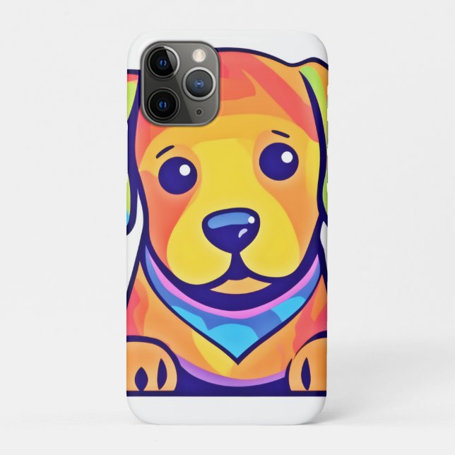 Rainbow Puppy-Liebe Case-Mate iPhone Hülle (Rückseite)