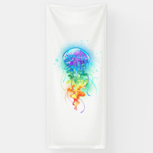 Rainbow-Qualle Banner