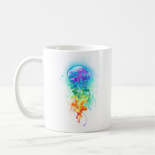 Rainbow-Qualle Kaffeetasse