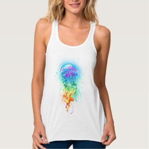 Rainbow-Qualle Tank Top