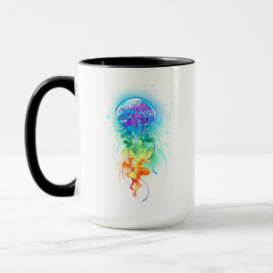 Rainbow-Qualle Tasse