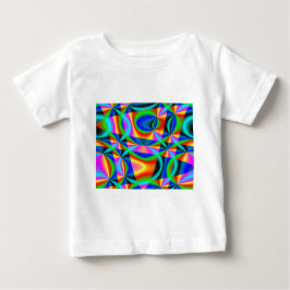 Rainbow-Quilt Baby T-shirt