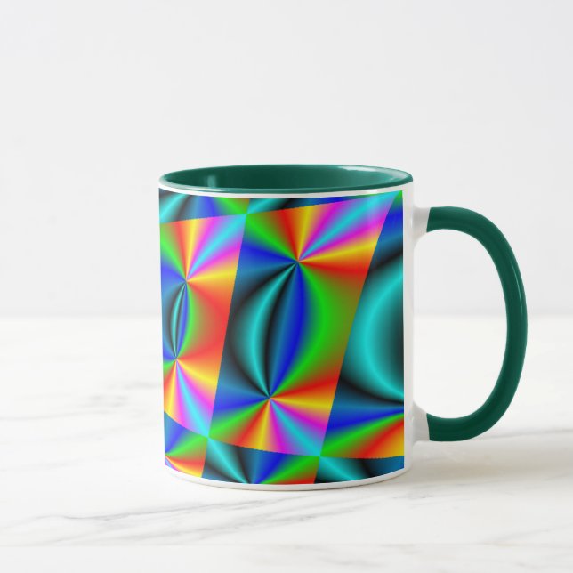 Rainbow-Quilt Tasse (Rechts)