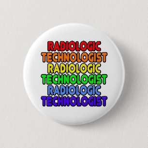 Rainbow Radiologiker Button